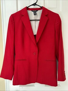 Brooks Brothers Sz 4 Red Blazer
